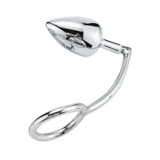 Hook Anal DiscreetChoice Steel Cock with Set Stainless Ring 4663 0715